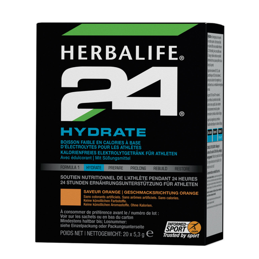 H24 Hydrate Orangegeschmack 20 x 5,3 g